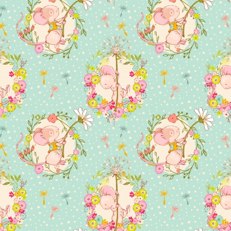 Lillestoff - Bio Baumwolle - Spring Adventures - mint